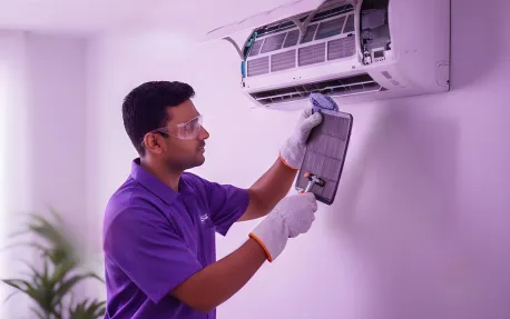 AC repair and maintenance service by technicians